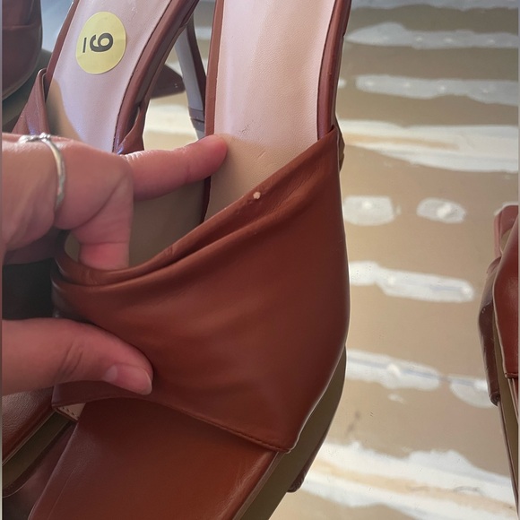 NWOT Halston Launda Brown High Heel Dress Sandals many sizes available! - Picture 7 of 16